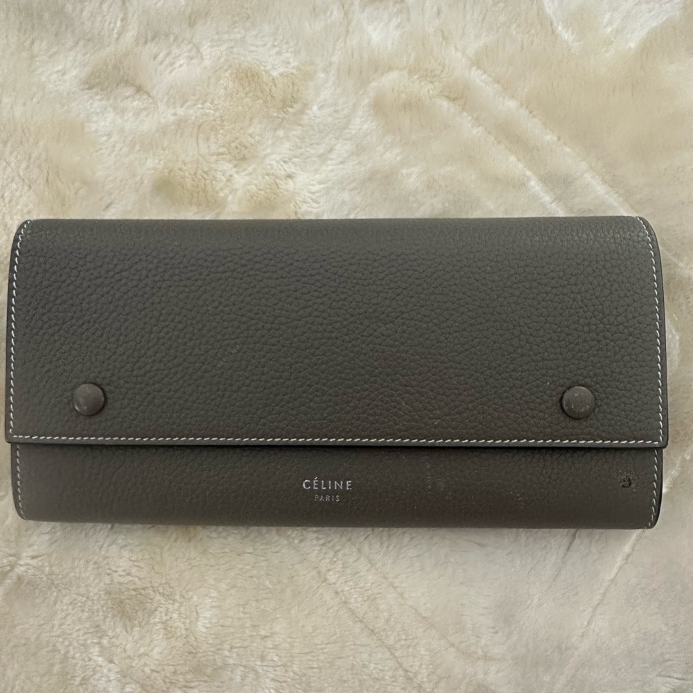 Celine wallet in preowned condition with card